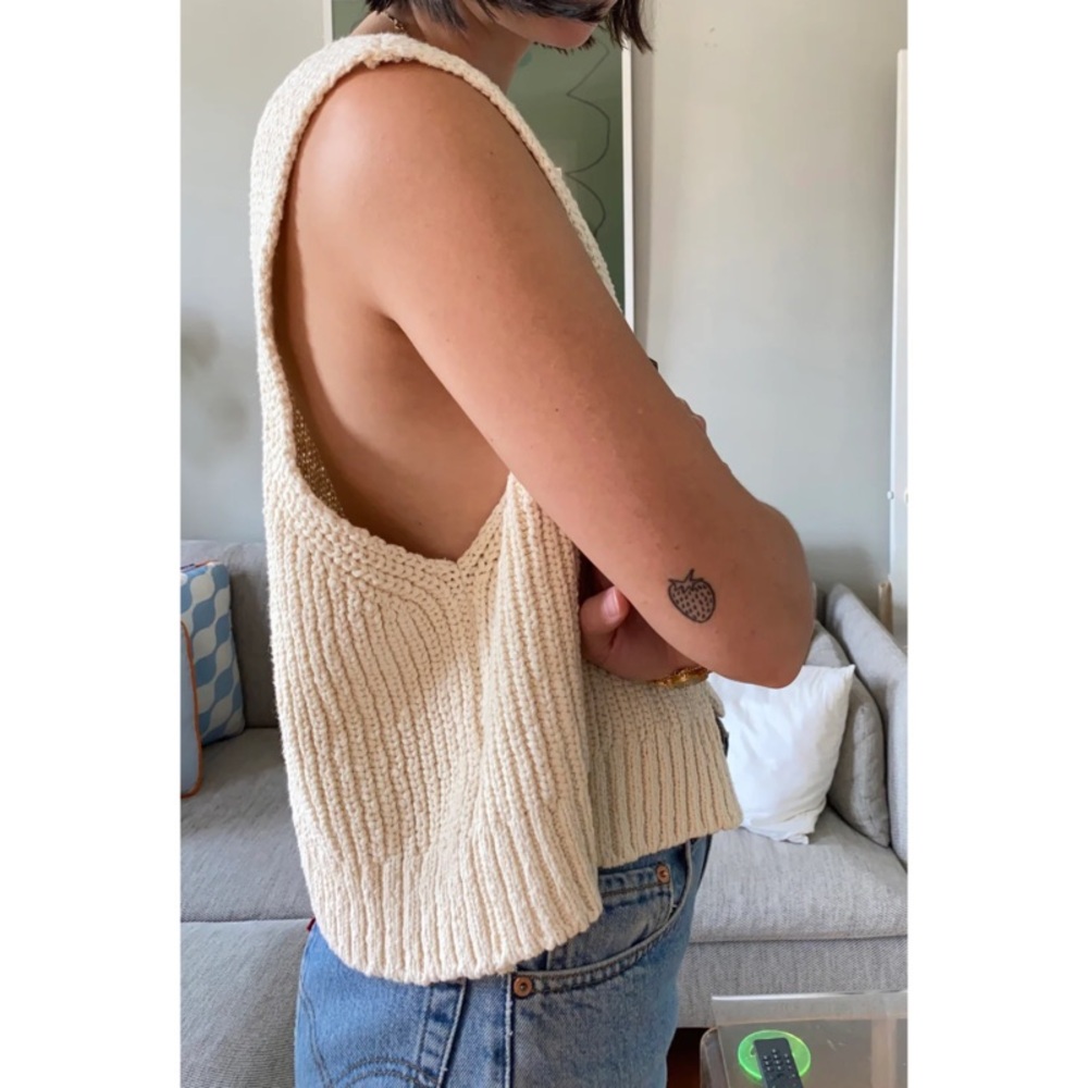 Le Bon Shoppe Granny Knit Vest